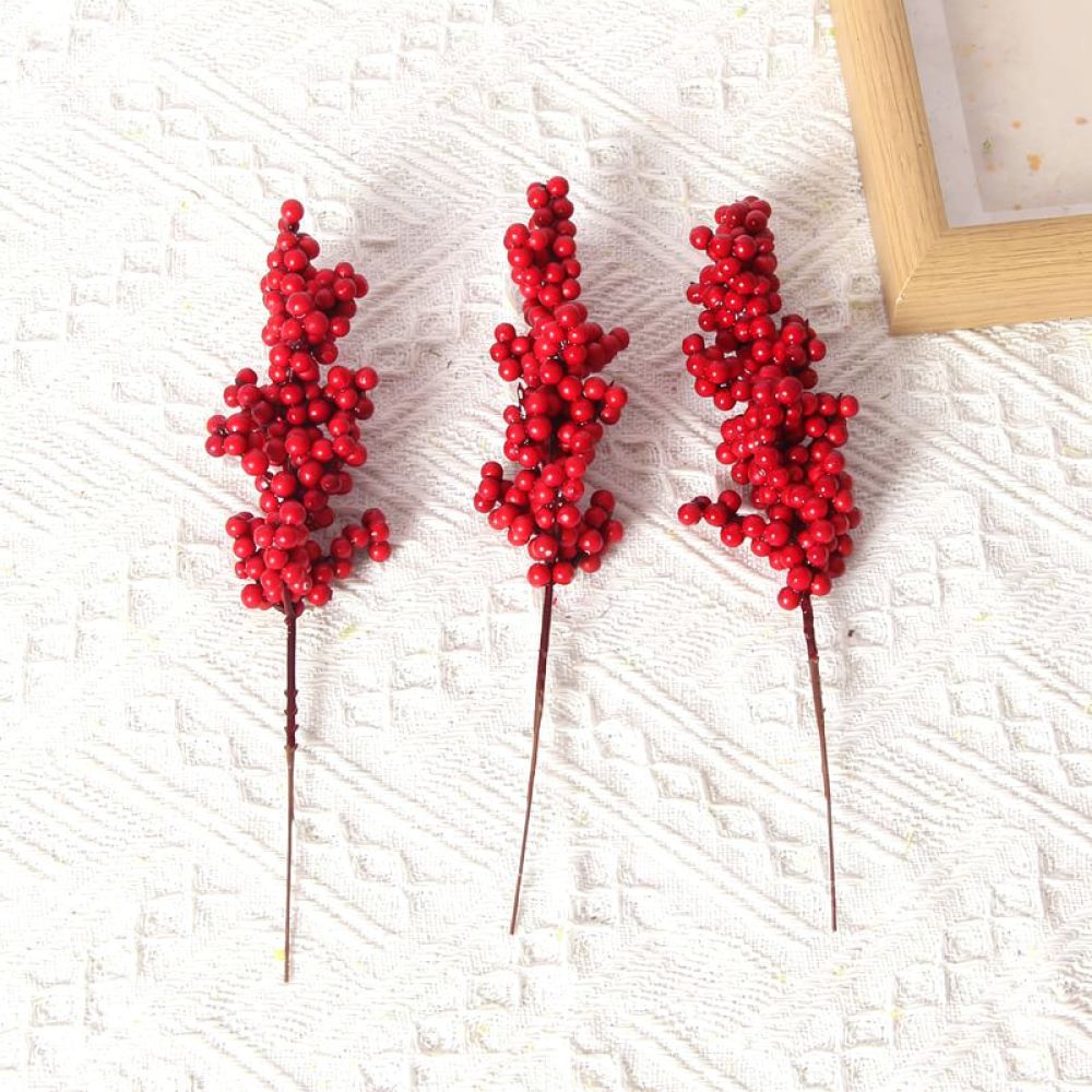 Artificial Red Berry Picks For - Christmas Tree Artificial review and price