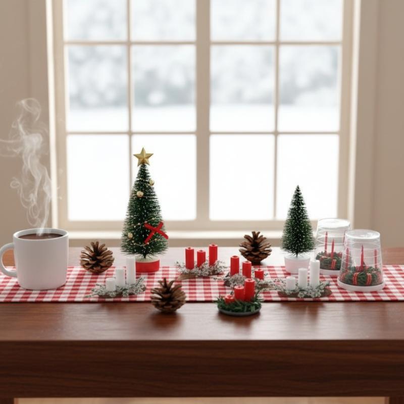 ! 1:12 Miniature Dollhouse Chr - Holiday Candle Set review and price