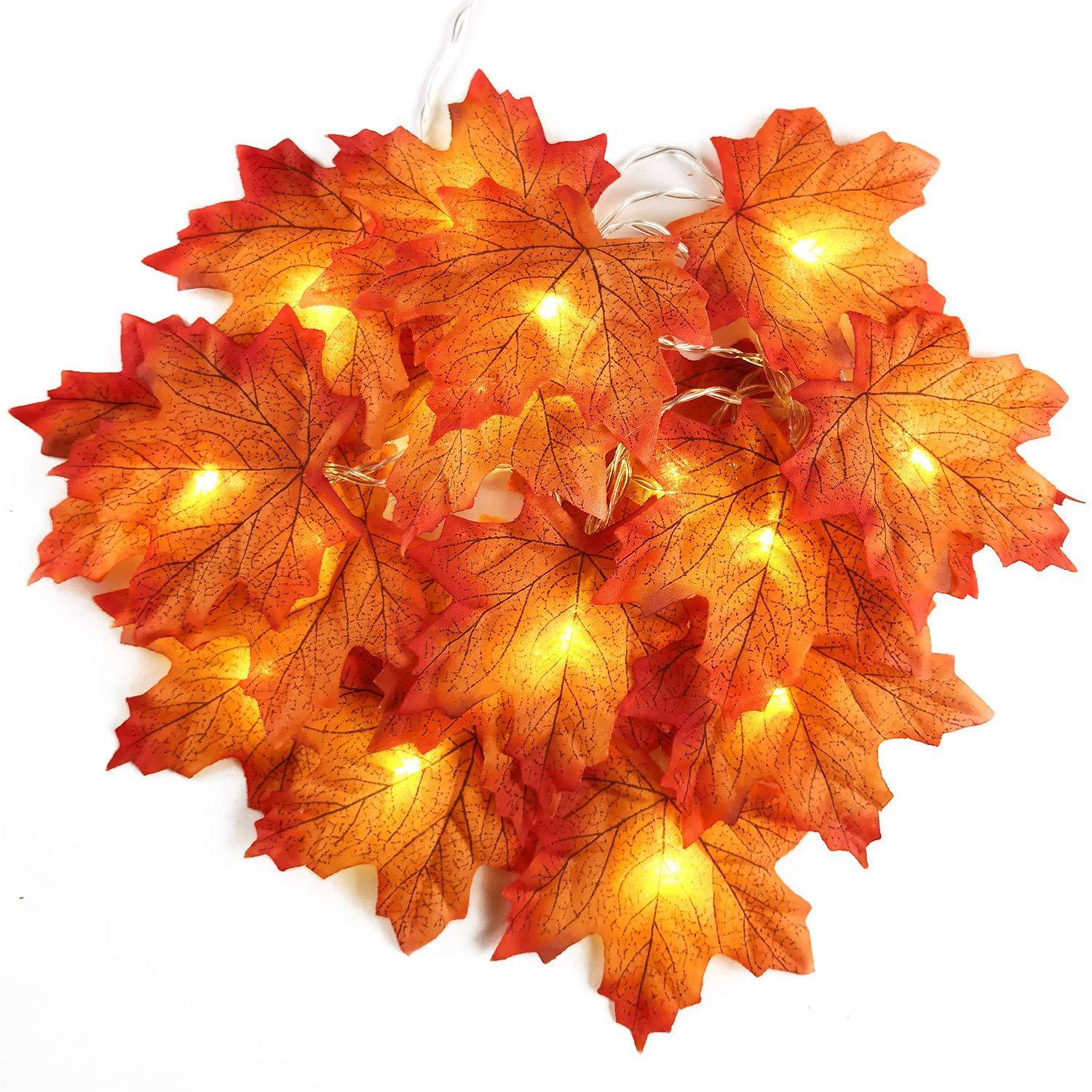 2/3/6M Artificial Maple Leaf L - Led Fairy String Lights review and price