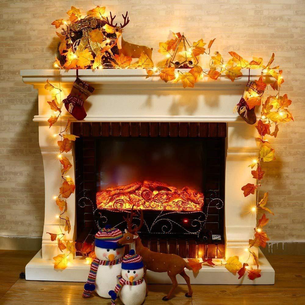 2/3/6M Artificial Maple Leaf L - Led Fairy String Lights review and price