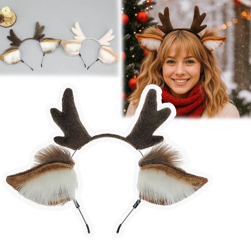 Lolita Deer Ears Reindeer Antl - Reindeer Antlers Headband review and price