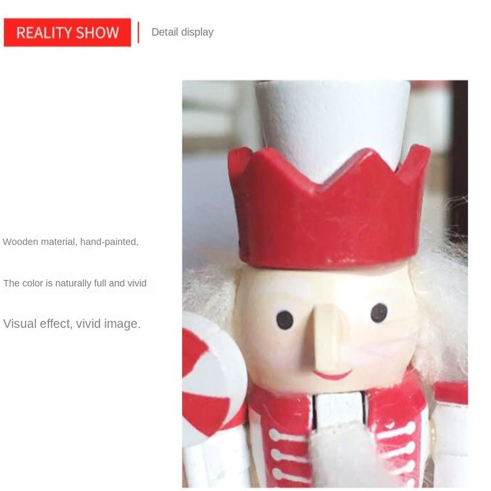 5PCS Merry Christmas Handicraf - Nutcracker Figurine review and price